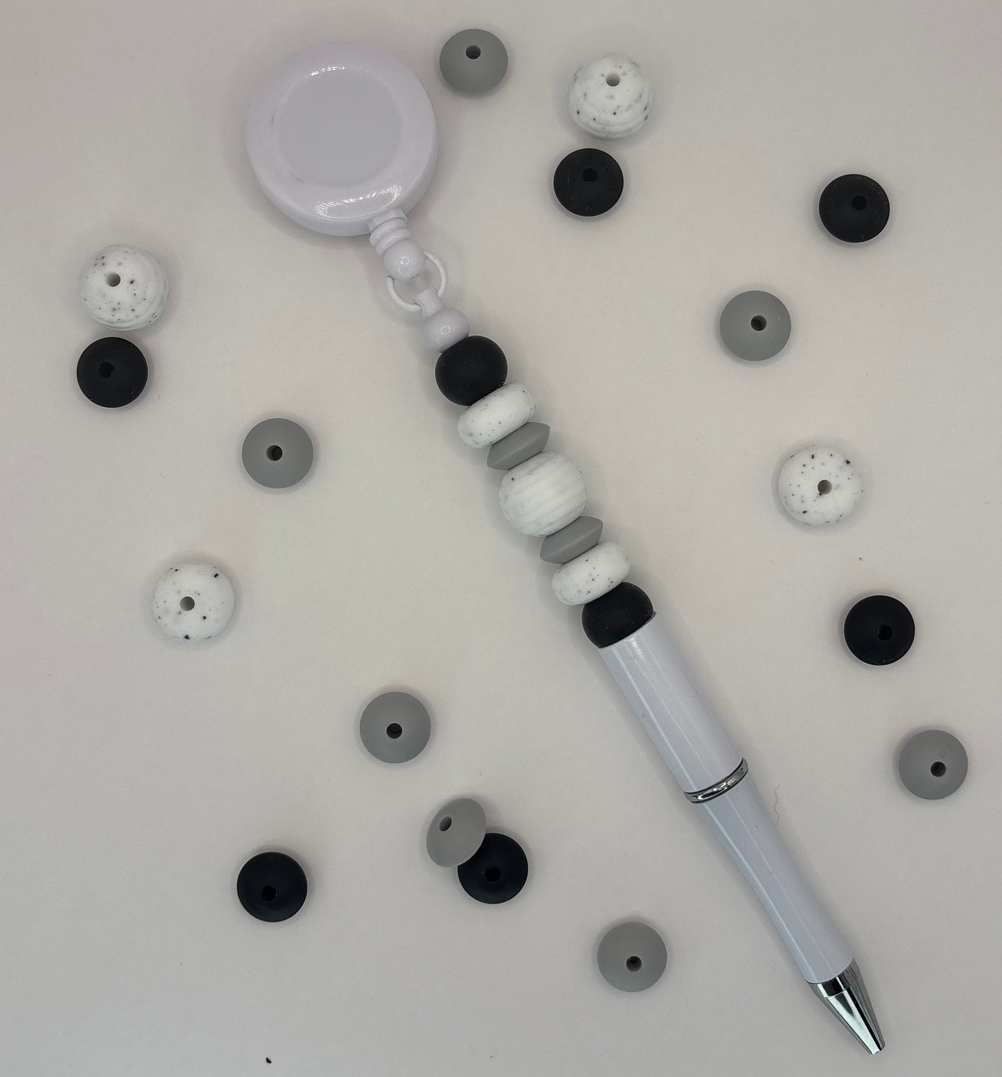 Stylo rétractable ( Blanc )
