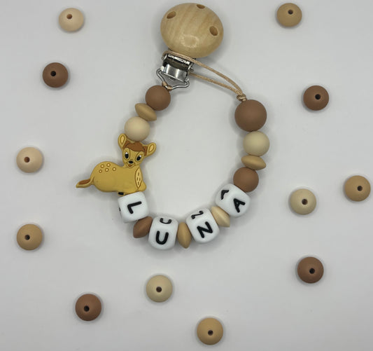 Attache tétine Bambi