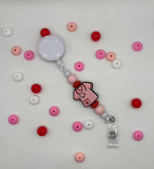 Attache rétractable pour badge